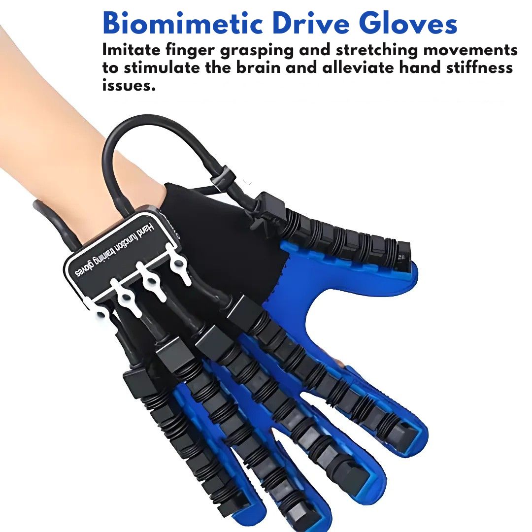 Guantes robóticos de rehabilitación con asistencia inteligente y cómodos