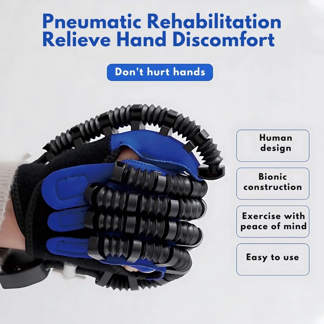 Guantes robóticos de rehabilitación con asistencia inteligente y cómodos