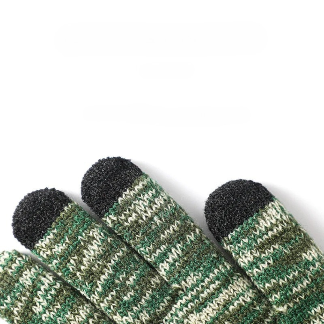 Guantes táctiles de punto para el frío