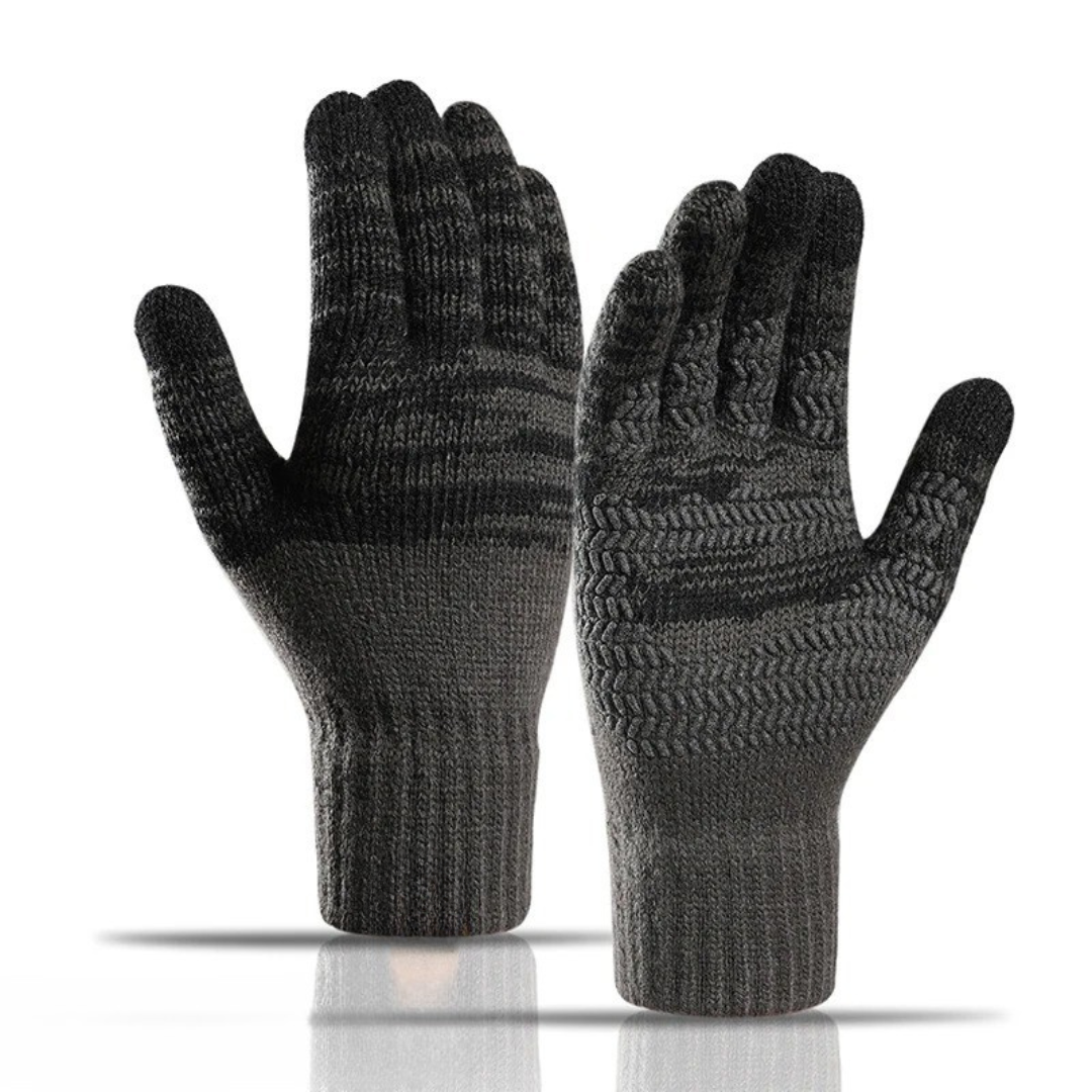 Guantes táctiles de punto para el frío