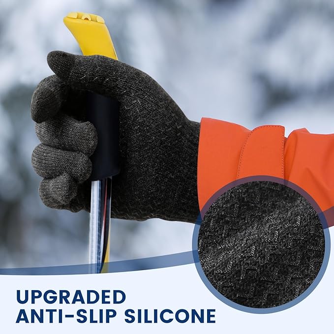 Guantes térmicos táctiles de invierno