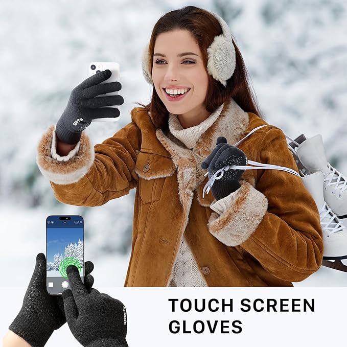 Guantes térmicos táctiles de invierno