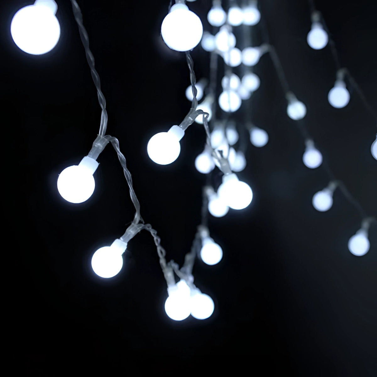 Guirnalda de Luces LED a Pilas Blanco Cálido - Decoración Acogedora de Interior para Dormitorio