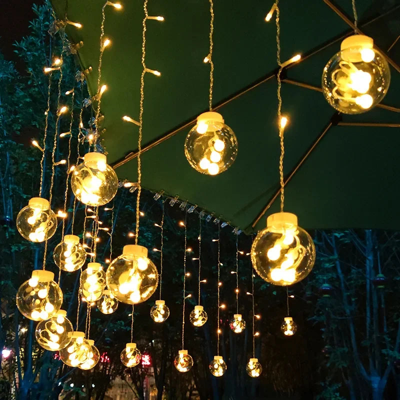 Guirnalda LED impermeable de doble cara