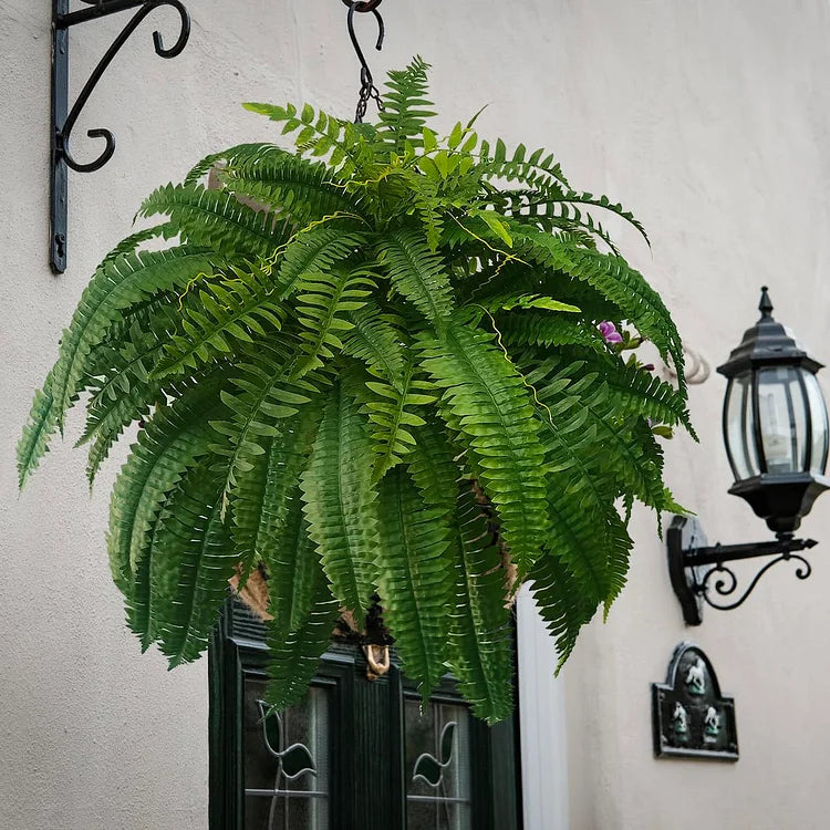 Helecho espada artificial para interiores y exteriores