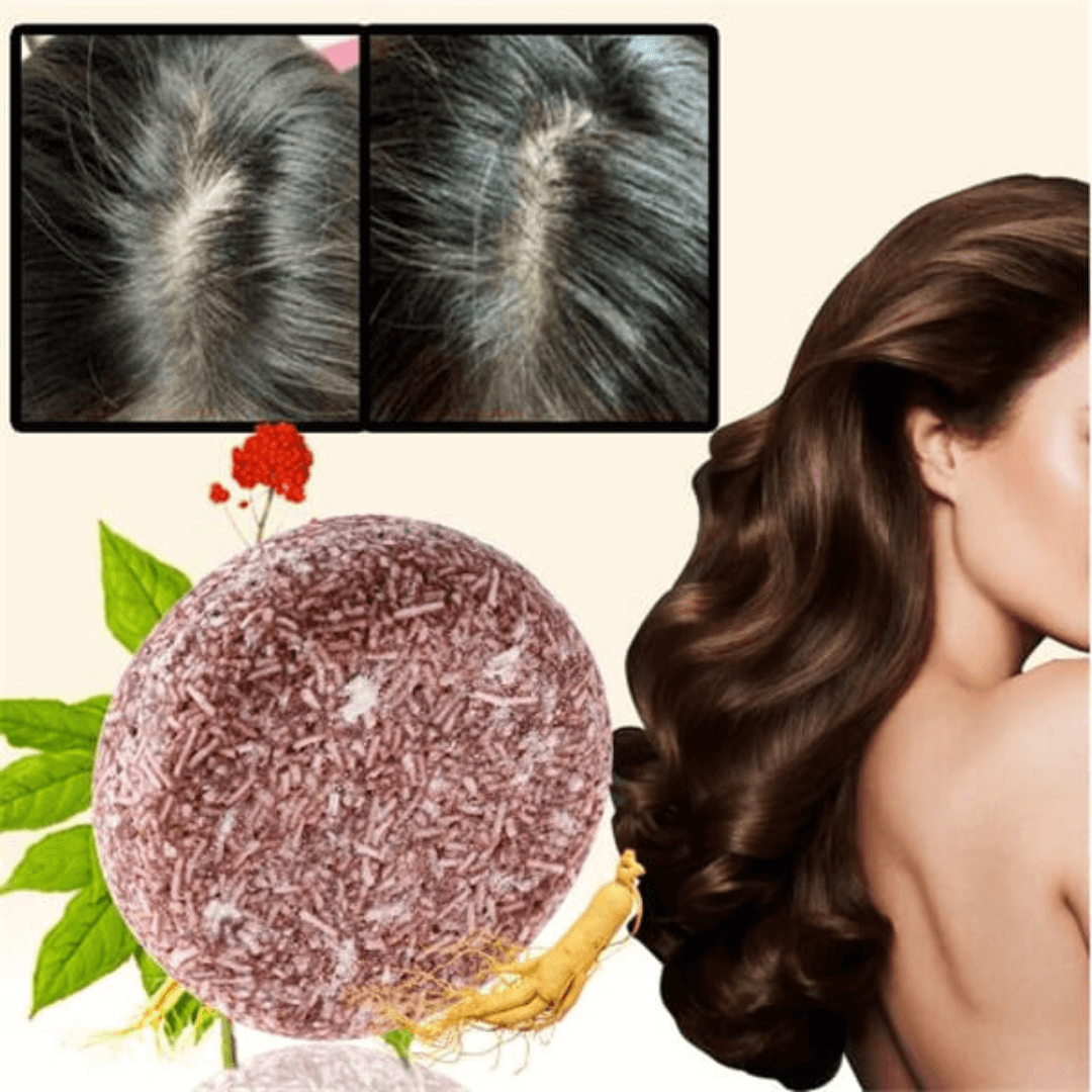 Jabón orgánico para oscurecer el cabello