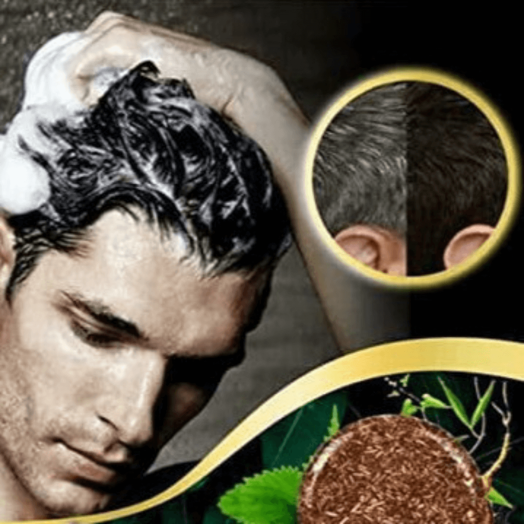 Jabón orgánico para oscurecer el cabello