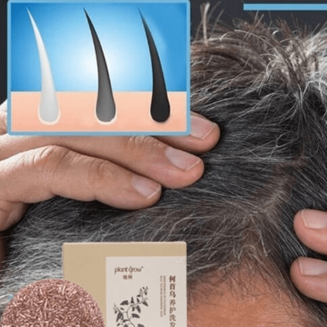 Jabón orgánico para oscurecer el cabello