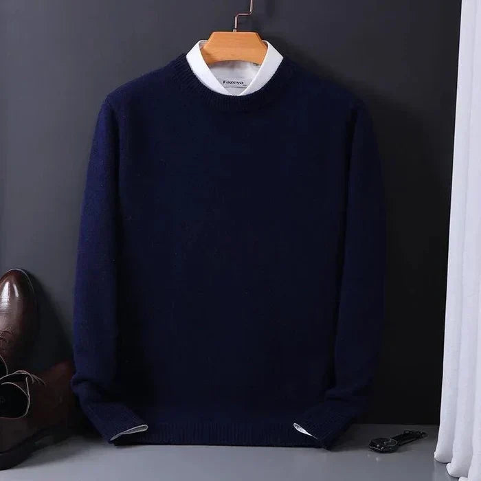 Jersey de cachemira holgado para hombre