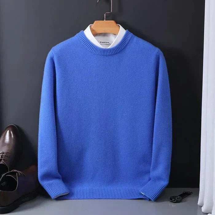 Jersey de cachemira holgado para hombre