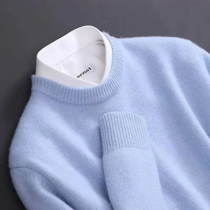 Jersey de cachemira holgado para hombre