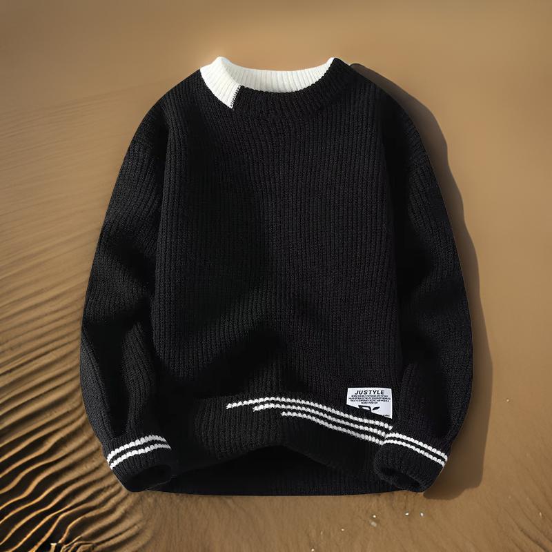Jersey de hombre con cuello redondo