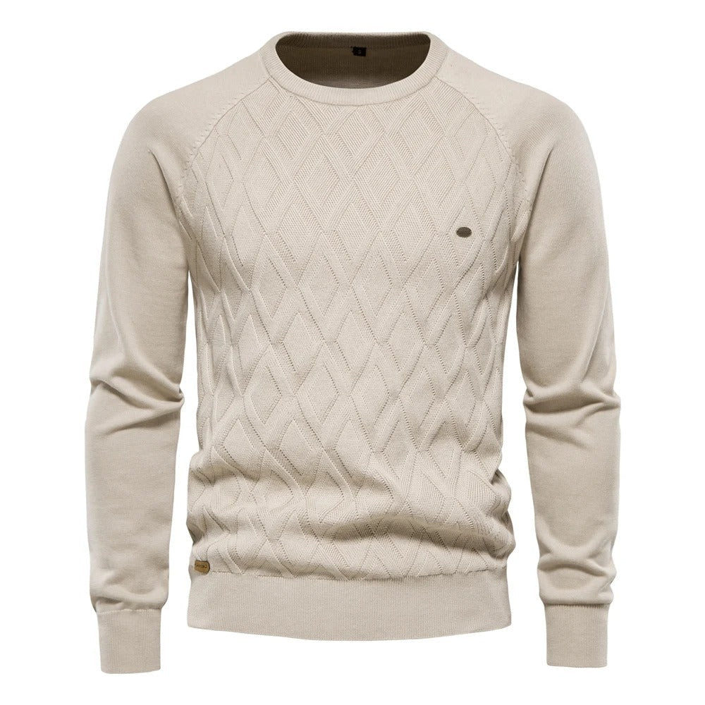 Jersey de punto casual para hombre