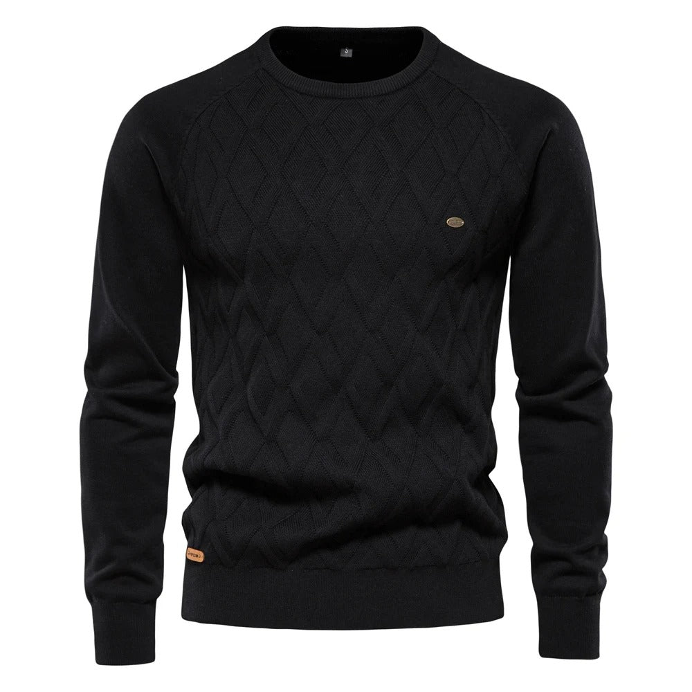 Jersey de punto casual para hombre