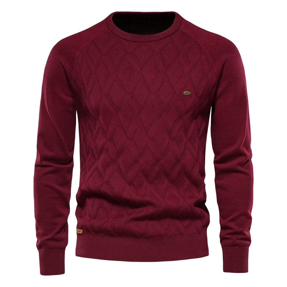 Jersey de punto casual para hombre