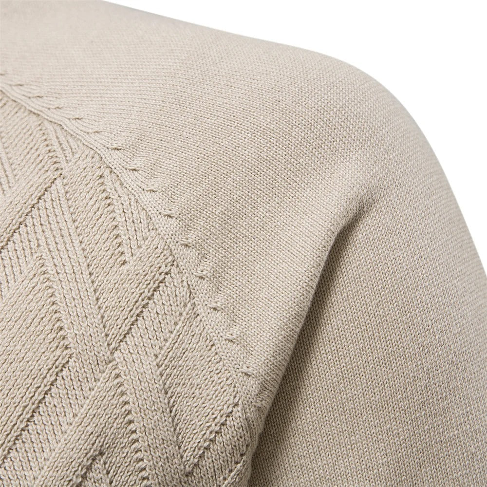 Jersey de punto casual para hombre