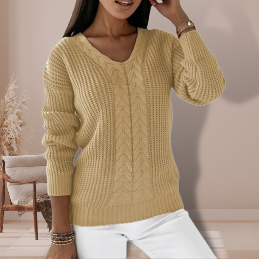 Jersey de punto para mujer: ideal para el otoño