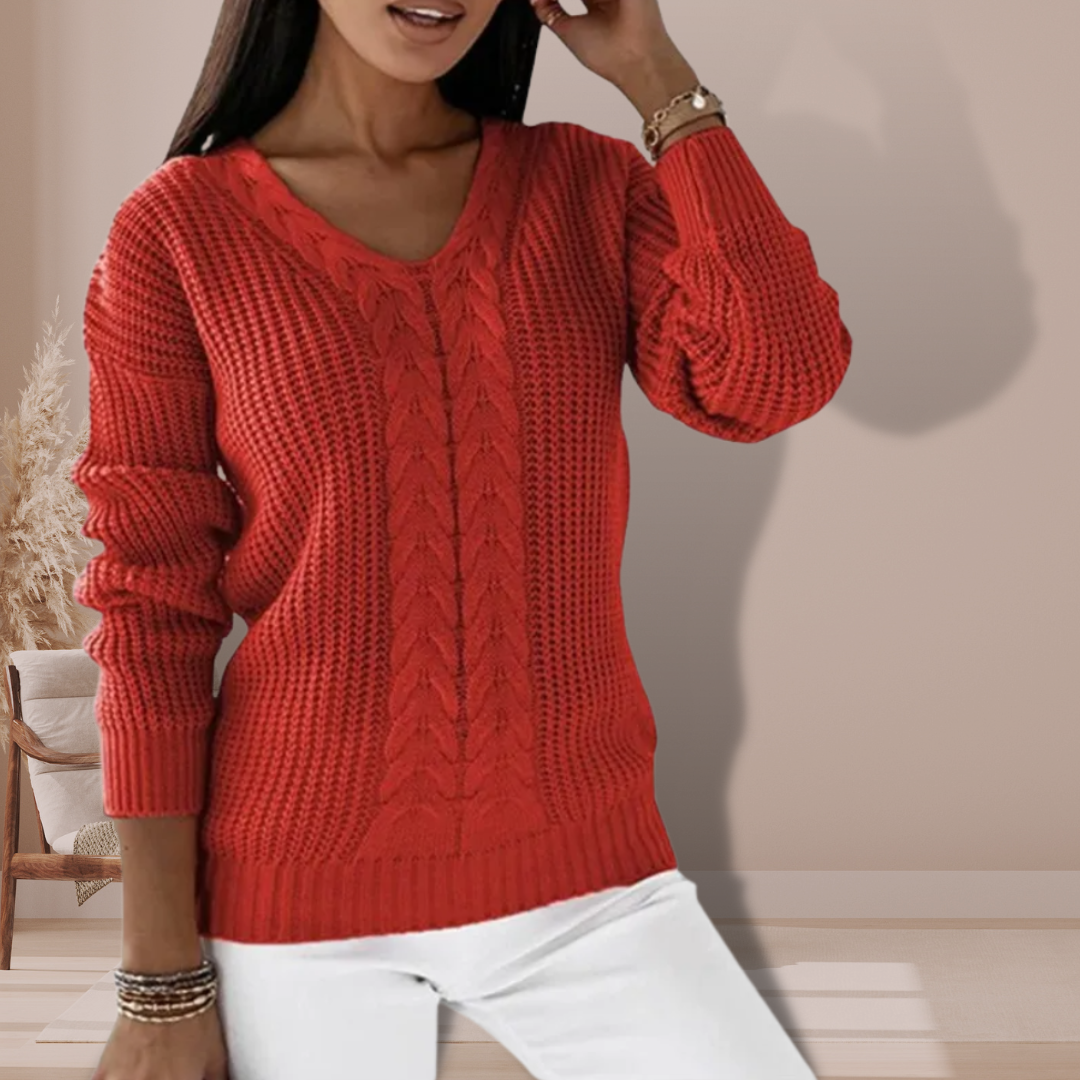 Jersey de punto para mujer: ideal para el otoño
