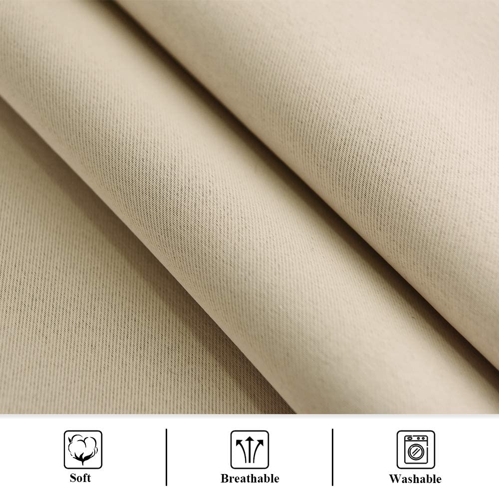 Juego de 2 cortinas de exterior para terraza, impermeables, resistentes al viento y para mayor privacidad, con ollaos