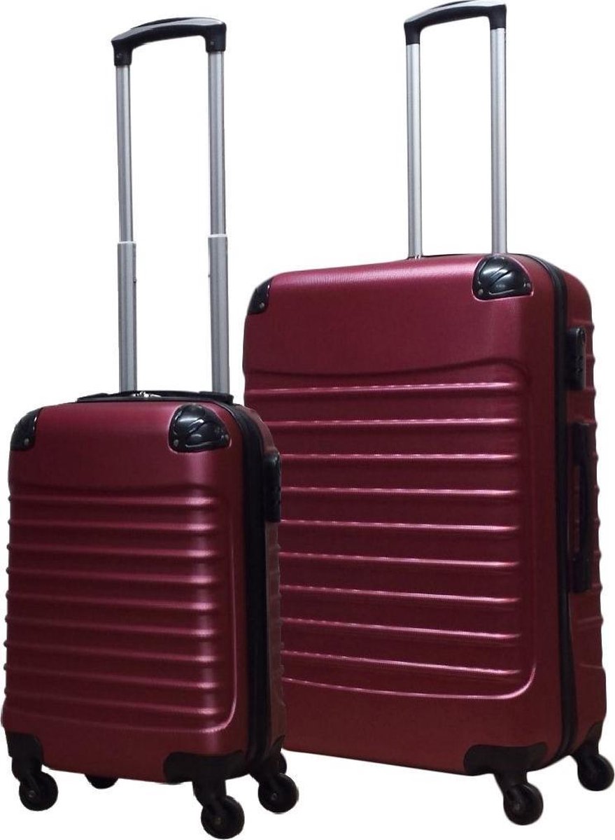 Juego de 2 Maletas de Viaje Rígidas Unisex
