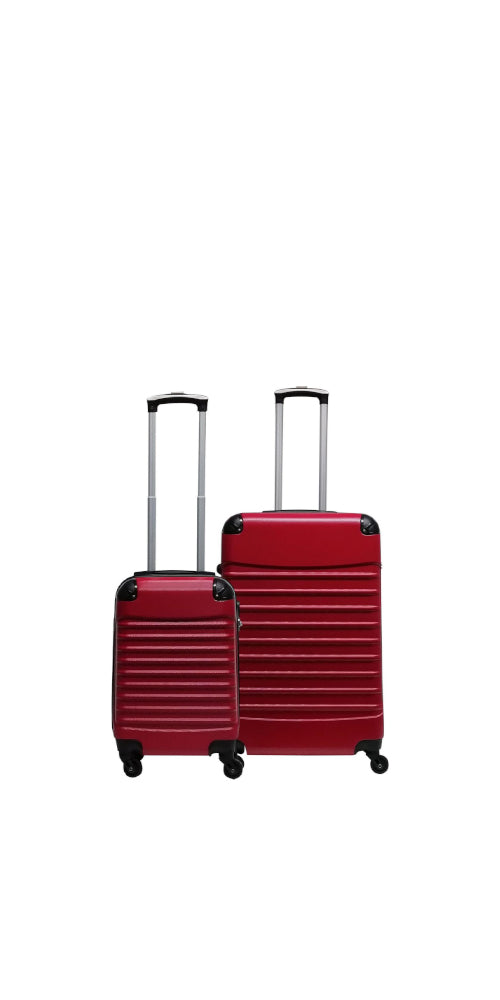 Juego de 2 maletas rígidas para viajar con estilo