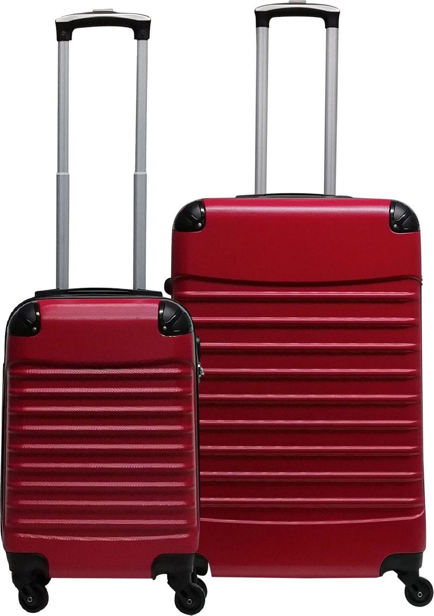 Juego de 2 maletas rígidas para viajar con estilo