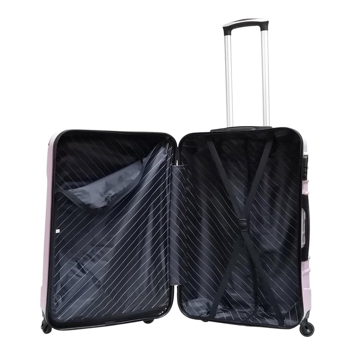 Juego de 2 maletas rígidas para viajar con estilo