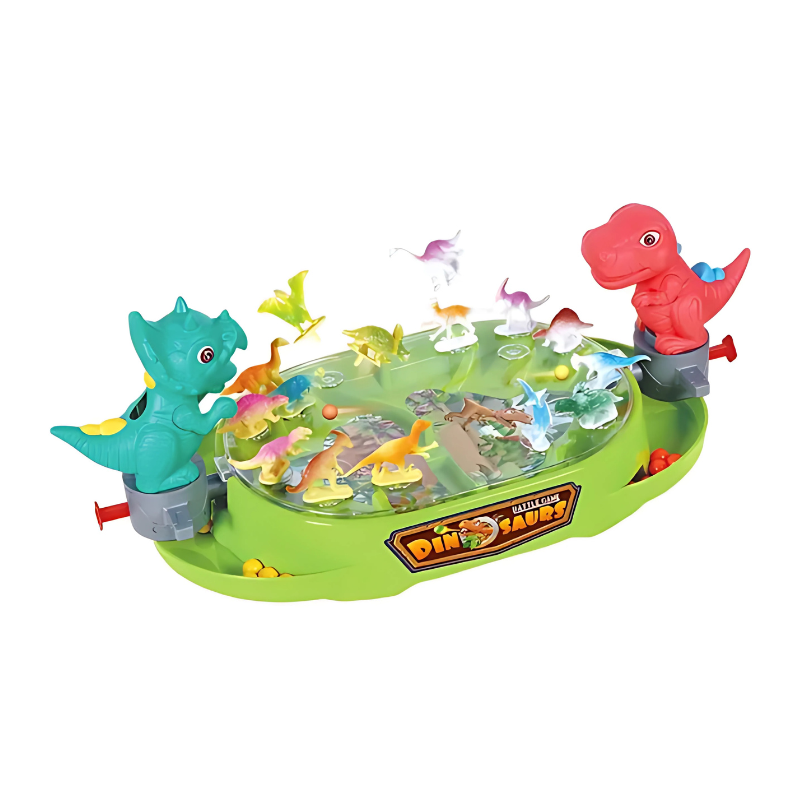 Juego de batalla interactivo de dinosaurios para niños