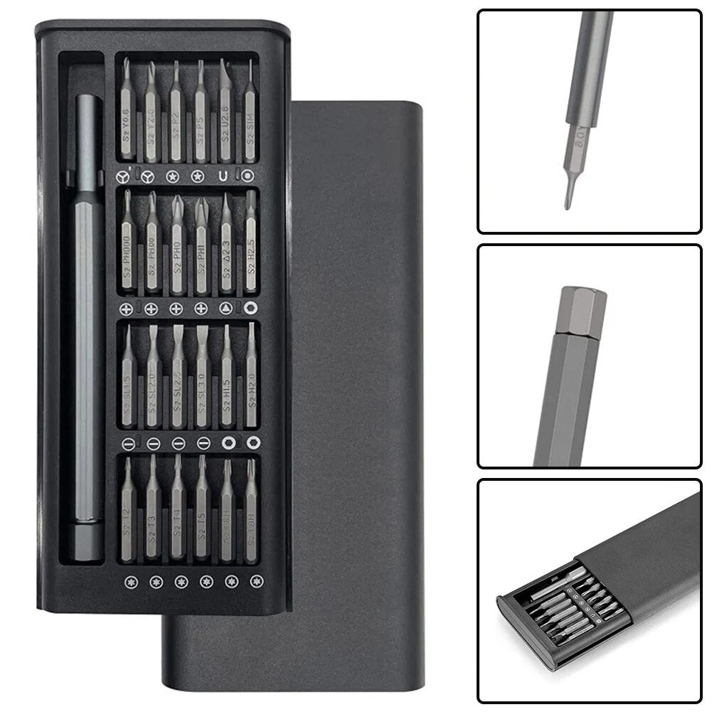 Juego de Destornilladores y Brocas Mini Todo en 1