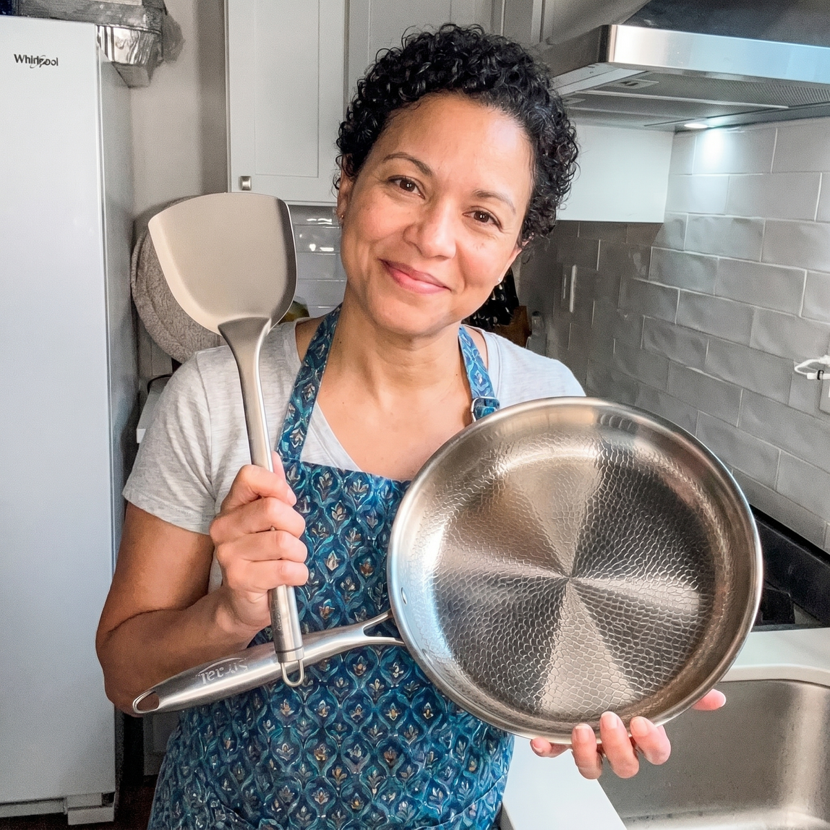 Juego de Espátulas de Cocina de Titanio Puro Versátiles para Altas Temperaturas