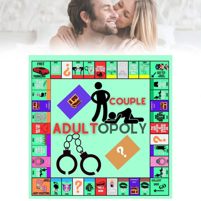 Juego de mesa Adultopoly para adultos y parejas