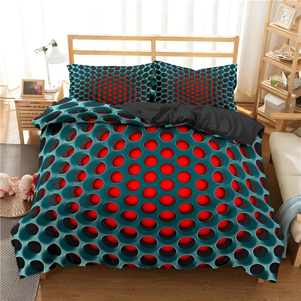 Juego de ropa de cama de 3 piezas Cosmic Vortex