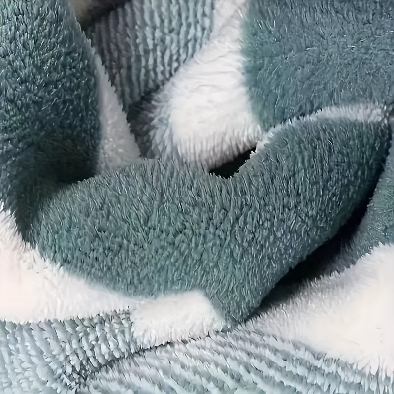 Juego de toallas de baño de vellón de coral de 8 piezas