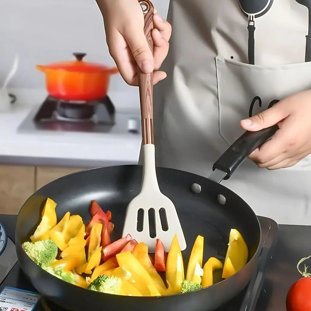 Juego de utensilios de cocina de silicona – 11 piezas