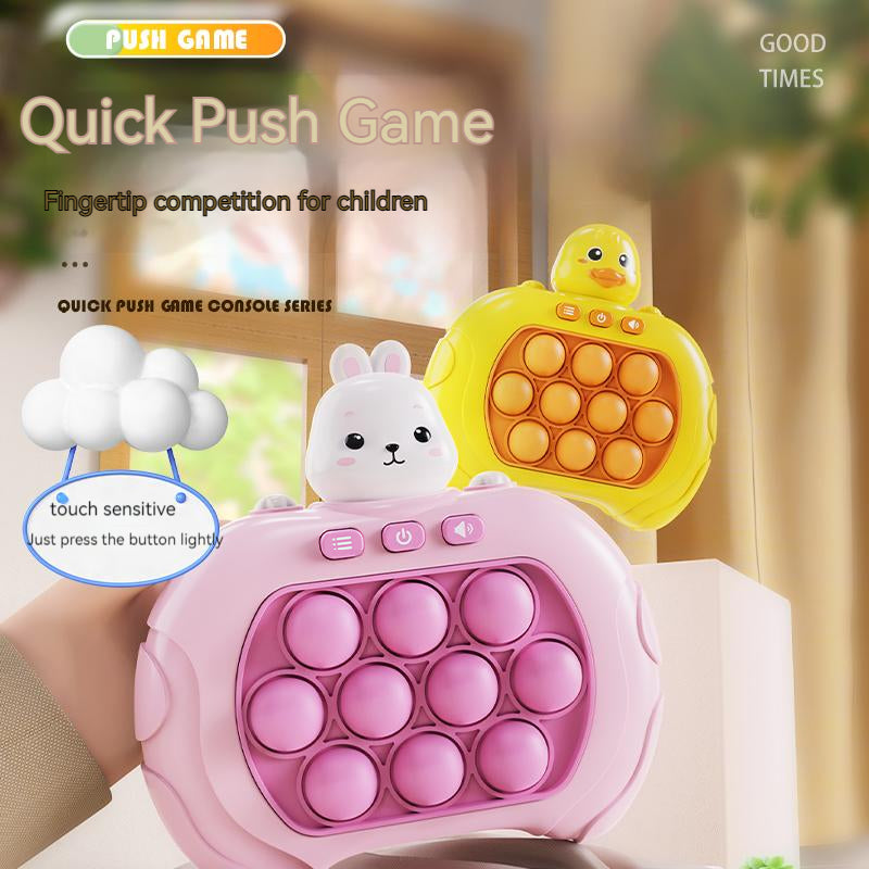 Juguete de juego sensorial de velocidad y reacción Quick Push