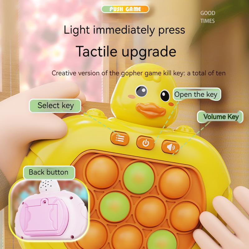 Juguete de juego sensorial de velocidad y reacción Quick Push
