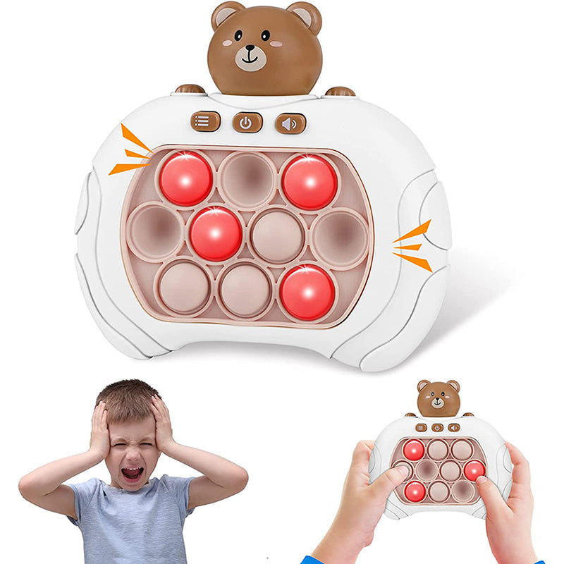 Juguete de juego sensorial de velocidad y reacción Quick Push