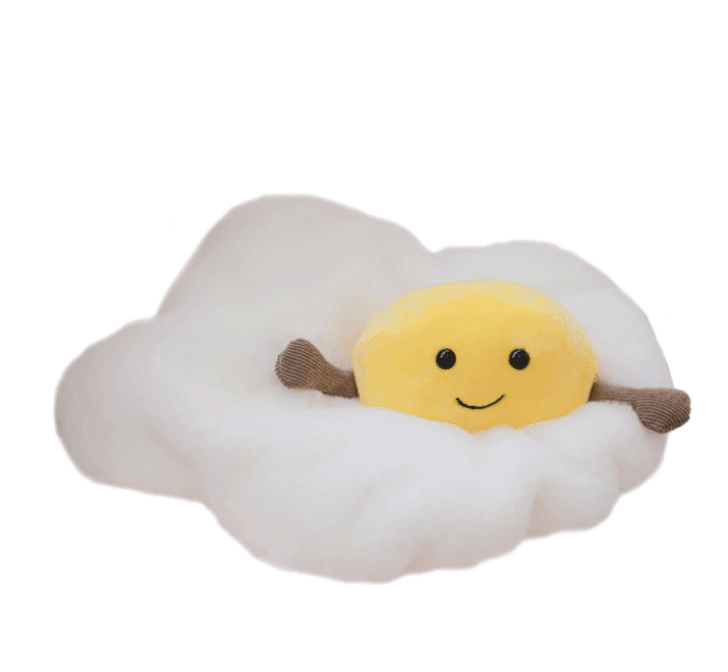 Juguete de peluche con forma de cruasán, suave compañero de abrazos para niños y adultos, color marrón y crema, hecho a mano