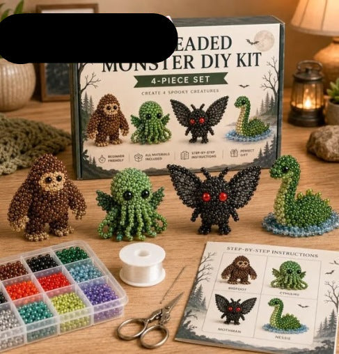 Kit de manualidades con cuentas: Crea divertidas miniaturas