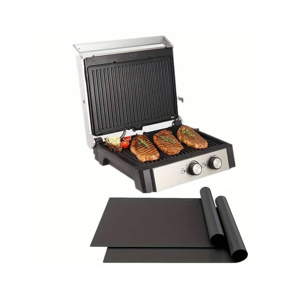 Láminas Antiadherentes de Teflón para Barbacoa y Parrilla (5 Piezas)