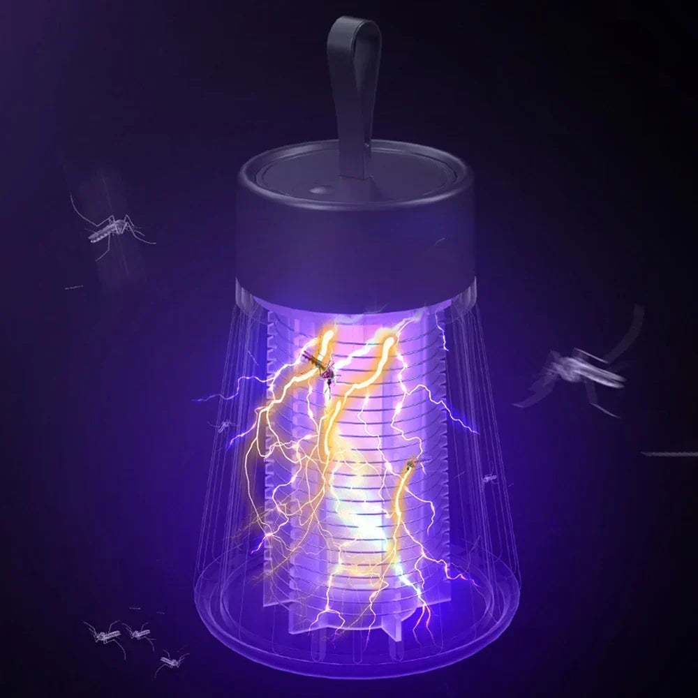 Lámpara antimosquitos LED - Potente eliminador de insectos para interiores y exteriores