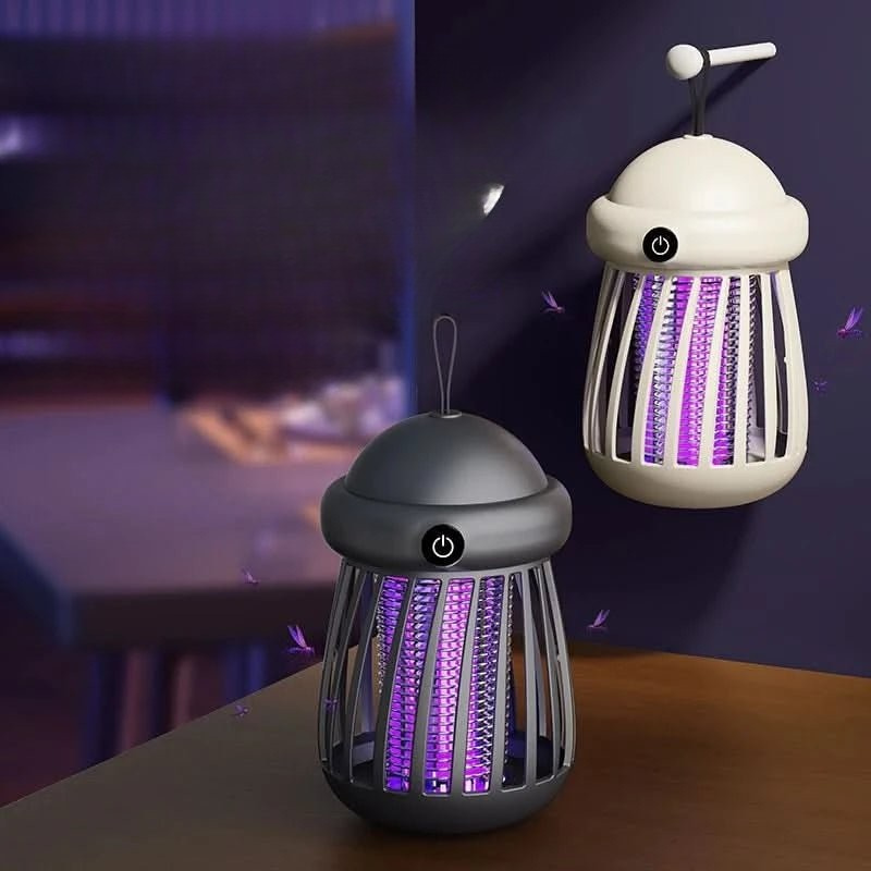 Lámpara atrapainsectos eléctrica UV con rejilla