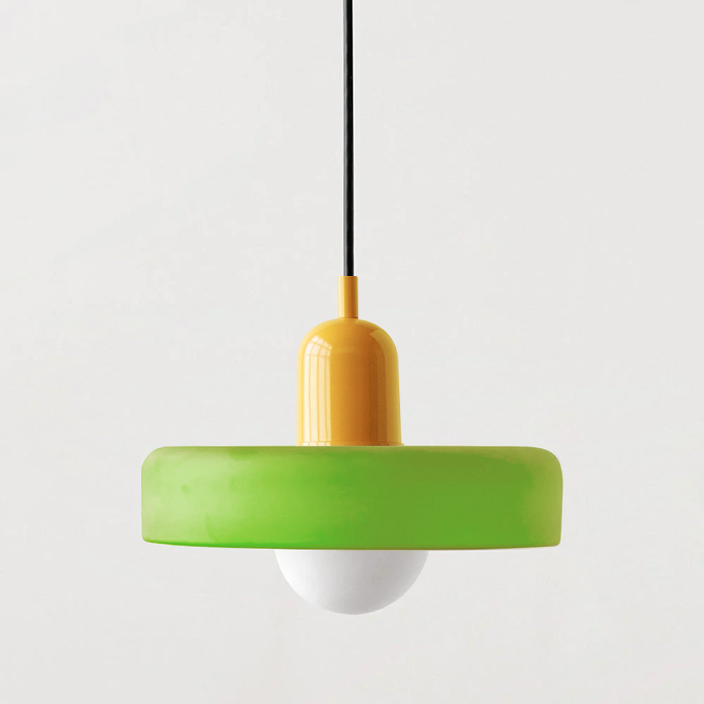 Lámpara Colgante de Cristal de Diseño Bauhaus – Artística, Moderna y Atemporal
