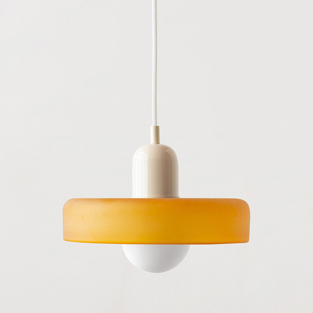 Lámpara Colgante de Cristal de Diseño Bauhaus – Artística, Moderna y Atemporal