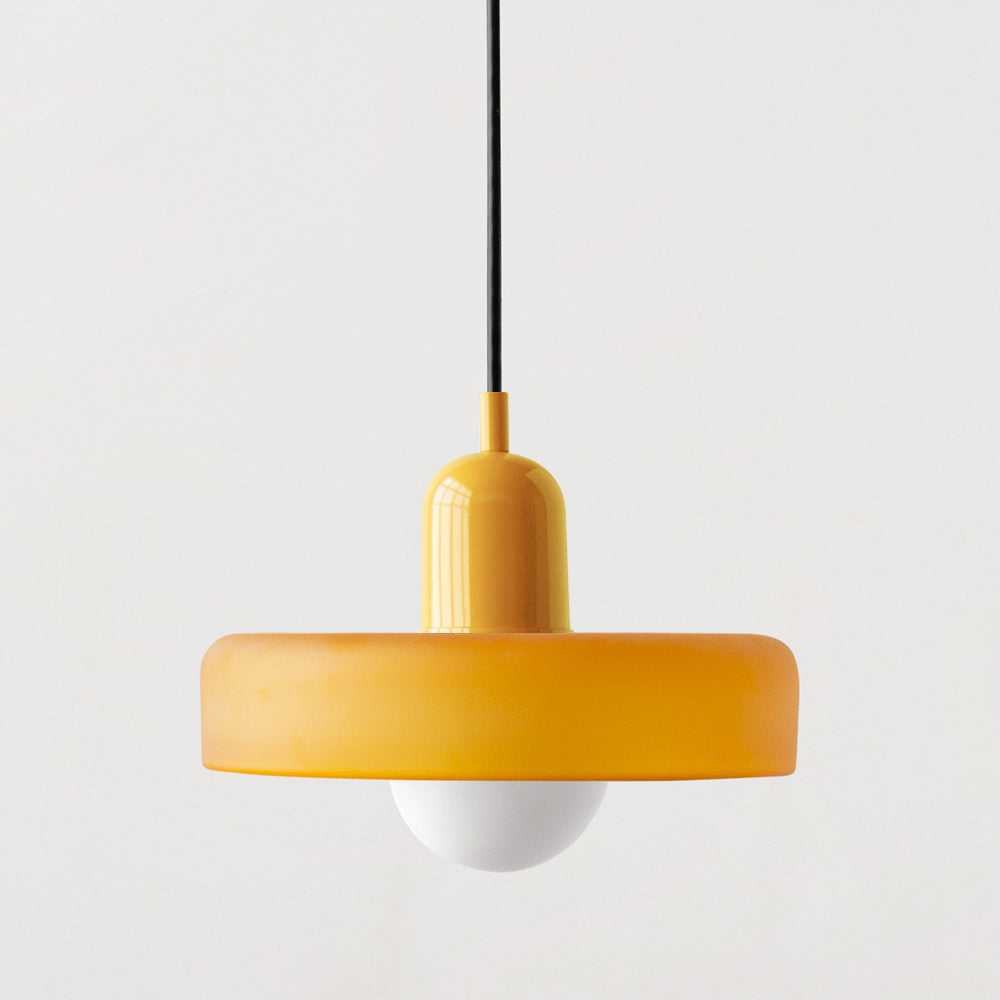 Lámpara Colgante de Cristal de Diseño Bauhaus – Artística, Moderna y Atemporal