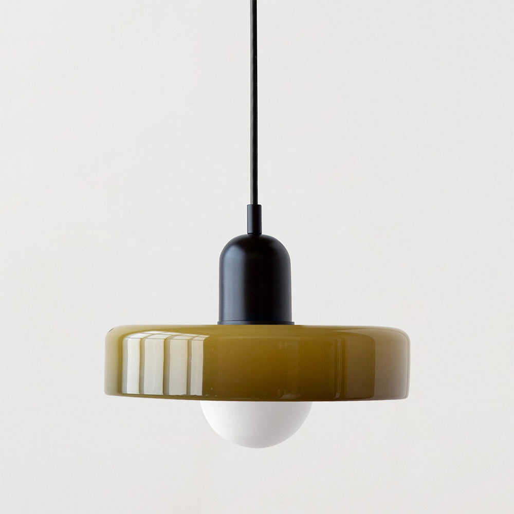 Lámpara Colgante de Cristal de Diseño Bauhaus – Artística, Moderna y Atemporal