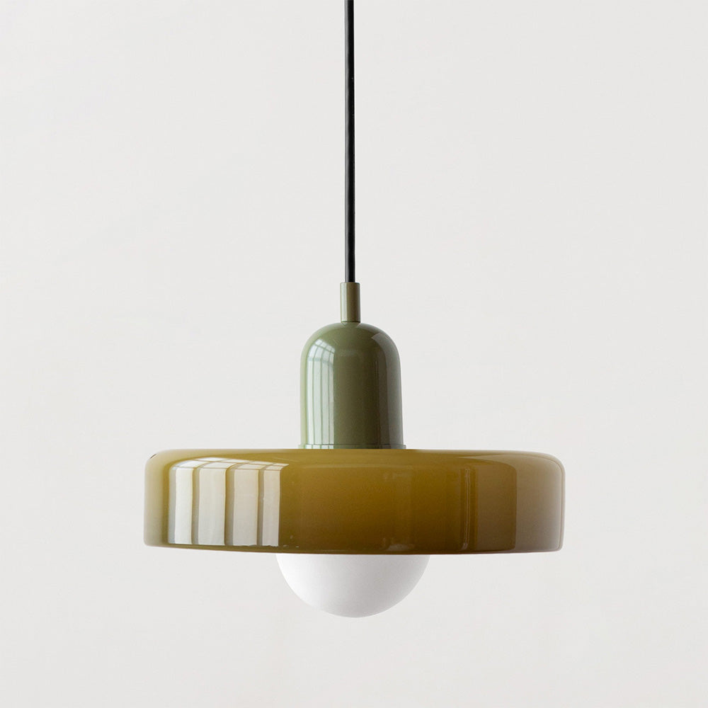 Lámpara Colgante de Cristal de Diseño Bauhaus – Artística, Moderna y Atemporal