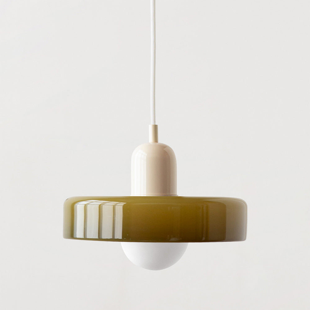 Lámpara Colgante de Cristal de Diseño Bauhaus – Artística, Moderna y Atemporal