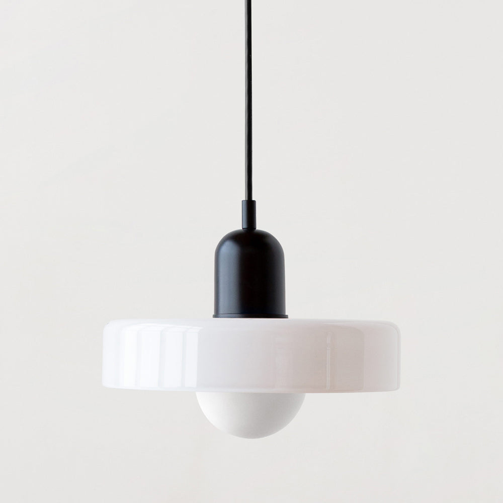 Lámpara Colgante de Cristal de Diseño Bauhaus – Artística, Moderna y Atemporal