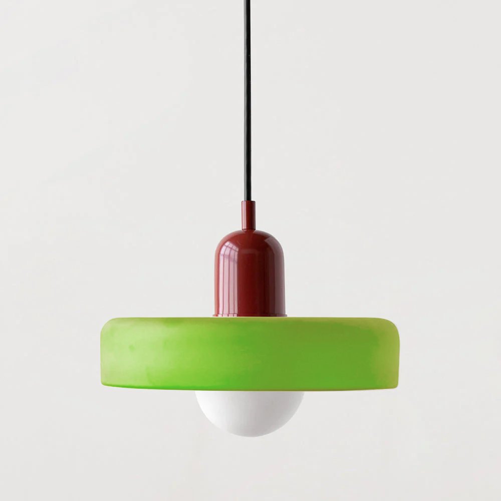 Lámpara Colgante de Cristal de Diseño Bauhaus – Artística, Moderna y Atemporal